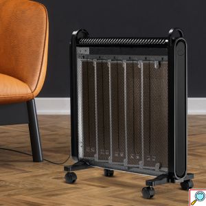 Trotec Τροχήλατος Θερμοπομπός 2000W με Πλάκες MICA 3D Θέρμανση, Οθόνη LCD, 2 Επίπεδα Θέρμανσης, Ρυθμιζόμενο Θερμοστάτη, Χρονοδιακόπτη & Τηλεκοντρόλ