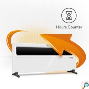 Trotec Επιτοίχιος & Επιδαπέδιος Θερμοπομπός 2500W με LCD Οθόνη, Ρυθμιζόμενο Θερμοστάτη & Χρονοδιακόπτη