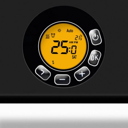 Trotec Επιτοίχιος & Επιδαπέδιος Θερμοπομπός 2500W με LCD Οθόνη, Ρυθμιζόμενο Θερμοστάτη & Χρονοδιακόπτη