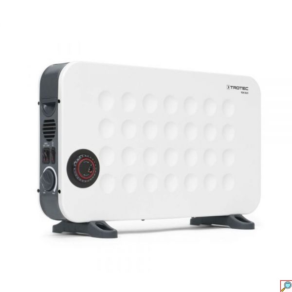 Trotec Επιδαπέδιος Θερμοπομπός 2000W Turbo με 3 Επίπεδα Θέρμανσης, Ρυθμιζόμενο Θερμοστάτη & Χρονοδιακόπτη
