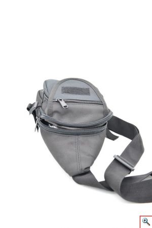 Τσαντάκι Χιαστί Ώμου - Πλάτης Heavy Duty Sling Backpack Αδιάβροχο & Ανθεκτικό Γκρι