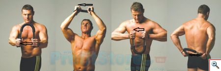 Όργανο Εκγύμνασης - Ελατήριο στήθους & χεριών - Power Twister 40Kg