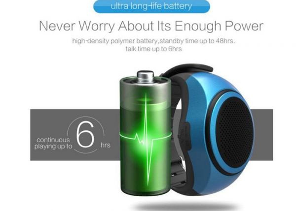 Ηχείο Bluetooth σε Σχέδιο Ρολόι - MP3 Player SD Hands Free 