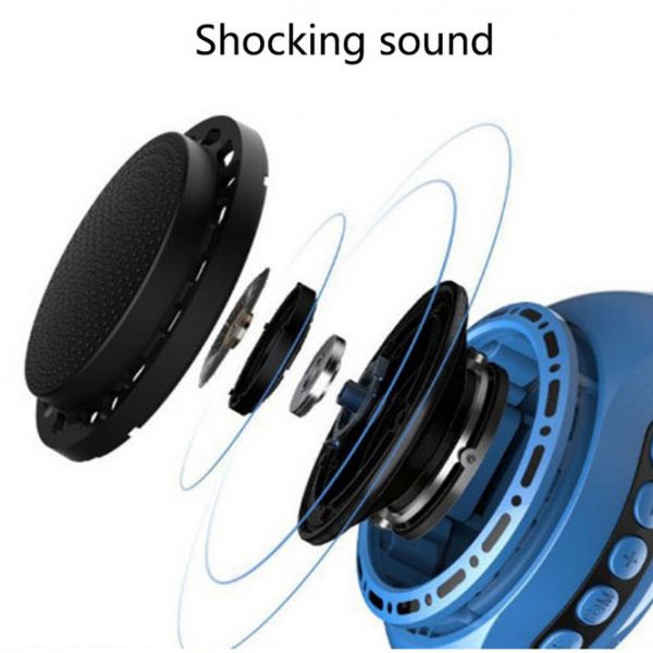 Ηχείο Bluetooth σε Σχέδιο Ρολόι - MP3 Player SD Hands Free 