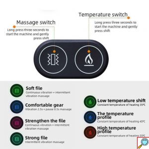Ηλεκτρικό Θερμαινόμενο Κασκόλ Βελούδινο USB με 3 Ρυθμίσεις Θερμοκρασίας & 4 Μασάζ σε Διάφορα Χρώματα