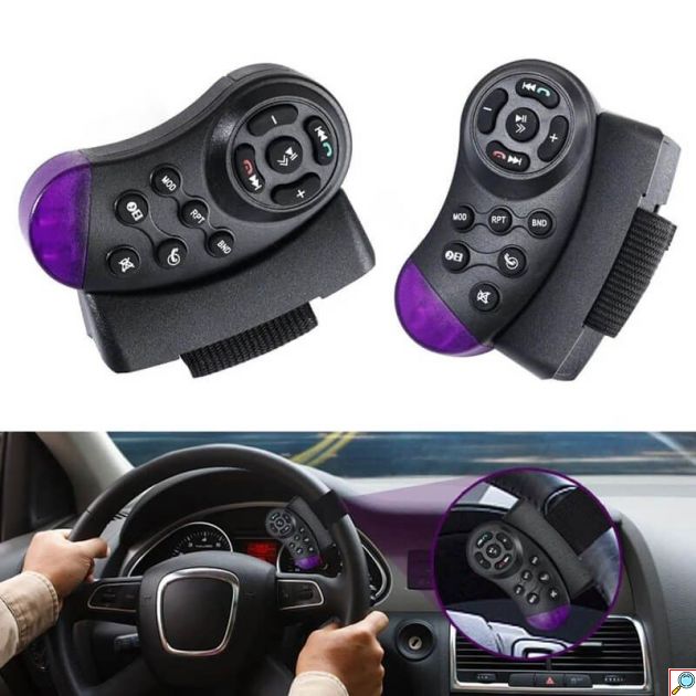 Universal Ασύρματο Χειριστήριο Τιμονιού για Οθόνες Multimedia