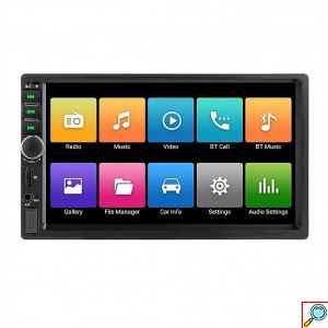 Universal Ηχοσύστημα Αυτοκινήτου 2DIN με Οθόνη Αφής 7 Ιντσών Android - FM, Bluetooth ,USB, AUX, GPS, WiFi