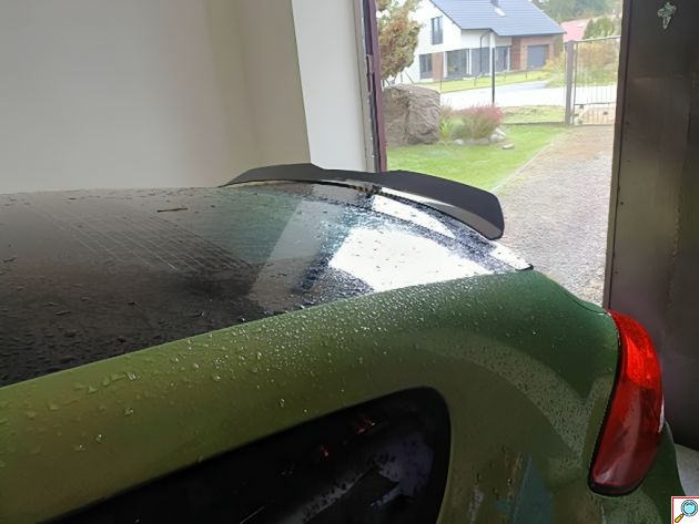 Universal Πίσω Aεροτομή Aυτοκινήτου - Μαύρο Ματ