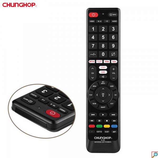 Universal Τηλεχειριστήριο Τηλεόρασης Chunghop
