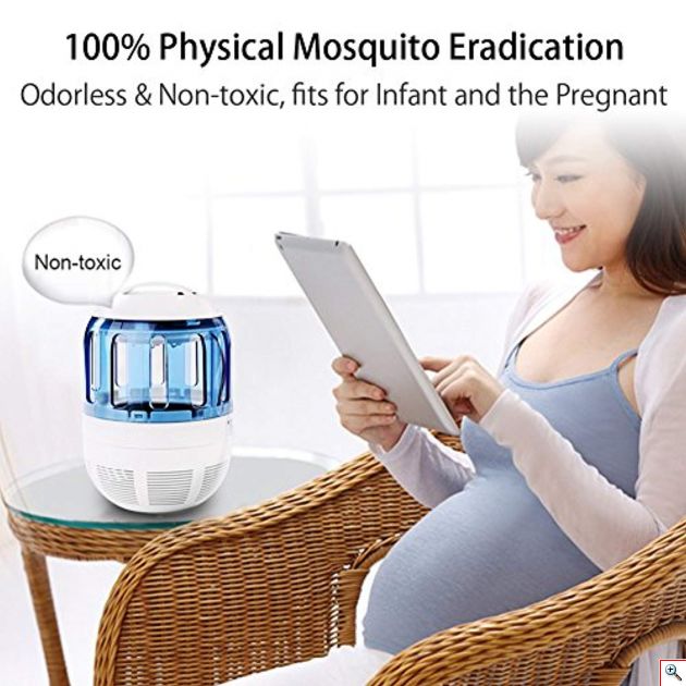 USB Εξολοθρευτής Κουνουπιών και Εντόμων Νέας Γενιάς με Αναρρόφηση - Mini Mosquito Killer