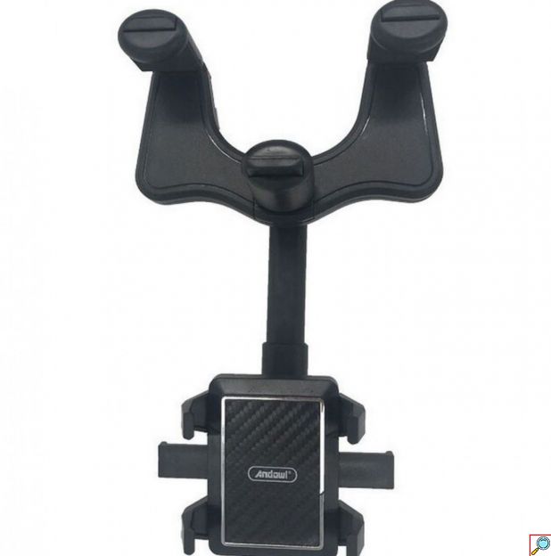 Βάση Κινητού Αυτοκινήτου με Ρυθμιζόμενα Άγκιστρα Μαύρη Andowl