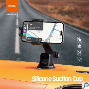 Βάση Κινητού Αυτοκινήτου Ταμπλό με Βεντούζα 360° Moxom