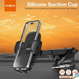 Βάση Κινητού Αυτοκινήτου 360° με Βεντούζα Moxom για Ταμπλό