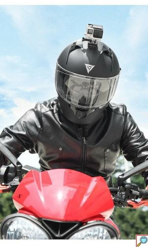 Βάση Κράνους για GoPro - Action Κάμερα - MOTOWOLF 