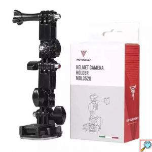 Βάση Κράνους για GoPro - Action Κάμερα - MOTOWOLF 