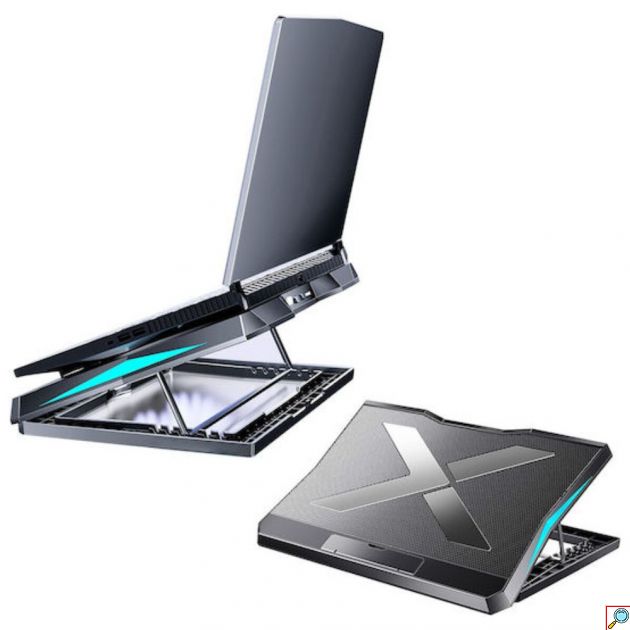 Βάση Laptop Cooling Pad με 6 Ανεμιστήρες Ψύξης έως 18