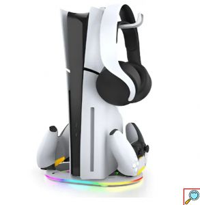 Βάση RGB Ipega για PS5 με LED Φωτισμό και Βελτιωμένο Αερισμό