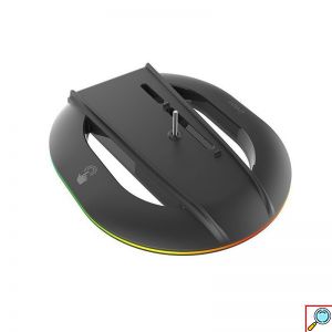 Βάση RGB για PS5 Slim Ipega Μαύρη με LED Φωτισμό και Ψύξη