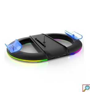 Βάση RGB Ipega για PS5 με LED Φωτισμό και Βελτιωμένο Αερισμό
