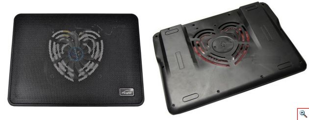 Βάση Ψύξης για Laptop με Φωτιζόμενο Ανεμιστήρα 14 cm