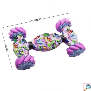 Ακροβατικό Τηλεκατευθυνόμενο Αυτοκίνητο με το Χέρι & Τηλεκοντρόλ Παντός Τερέν με LED Φωτισμό & Ηχητικά Εφέ