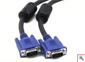 Καλώδιο Εικόνας 3m VGA 15pin M/M με Φίλτρα Φερρίτη
