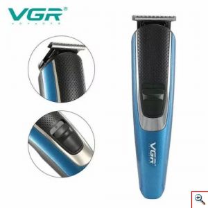 VGR® Επαγγελματική Επαναφορτιζόμενη Κουρευτική Μηχανή 10W Ρυθμιζόμενου Μήκους 1-12mm 5in1 Kit Fast Charging Hair Trimmer V-172