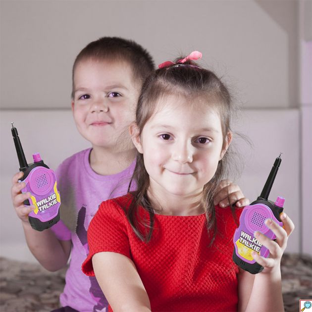 Walkie Talkie για Παιδιά Ηλικίας 3+ ετών - Kids Walkie Talkie Ροζ