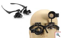 Γυαλιά - Μεγεθυντικός Φακός Κεφαλής με Ζουμ 25x και Φωτισμό LED