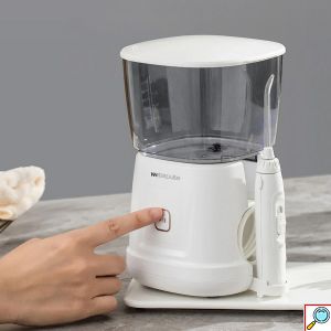 Waterpulse® Οδοντιατρικό Σύστημα Καθαρισμού Δοντιών με Δοχείο Νερού 1lt & 5 Εξαρτήματα Κεφαλές Water Flosser σε Διάφορα Χρώματα