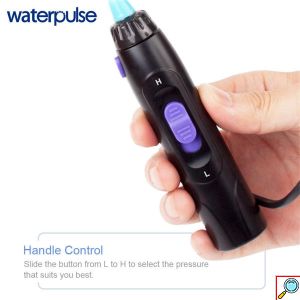 Waterpulse® Οδοντιατρικό Σύστημα Καθαρισμού Δοντιών με Δοχείο Νερού 1lt & 5 Εξαρτήματα Κεφαλές Water Flosser σε Διάφορα Χρώματα