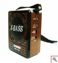 Φορητό Mp3 player/radio με ηχείο 1.5w WAXIBA XB-16U