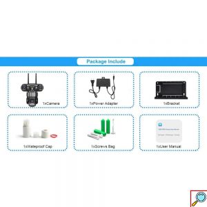 Andowl WiFi PTZ IP Κάμερα Ασφαλείας 8K με Τριπλό Φακό και Νυχτερινή Όραση