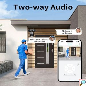 Andowl WiFi PTZ IP Κάμερα Ασφαλείας 8K με Τριπλό Φακό και Νυχτερινή Όραση