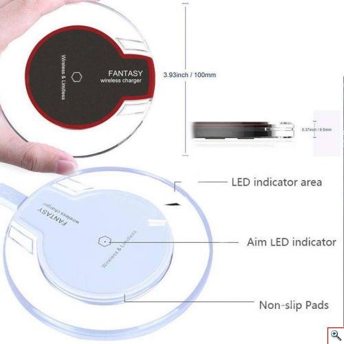 Ασύρματη Βάση Φόρτισης Κινητών - Qi Wireless Charging Pad STN
