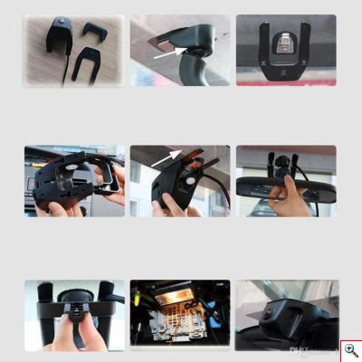 Wifi Κρυφή Κάμερα Αυτοκινήτου Full HD με Ανίχνευση Κίνησης, G sensor & Κάμερα Οπισθοπορείας