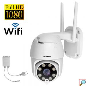 Αδιάβροχη Camera JORTAN 8167QP WiFi IPC360με Tracking Motion, Αμφίδρομη επικοινωνία, Νυχτερινή Λήψη και ειδοποίηση μέσω Μηνυμάτων