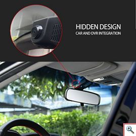 Wifi Κρυφή Κάμερα Αυτοκινήτου Full HD με Ανίχνευση Κίνησης, G sensor & Κάμερα Οπισθοπορείας