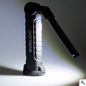 Επαναφορτιζόμενος Φακός LED 270° με Μαγνητική Βάση, Γάντζο & Micro USB - Cob Work Light