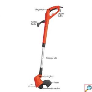 Ηλεκτρικό Χορτοκοπτικό Ώμου/Χειρός 25cm 350w με Διακόπτη Ασφαλείας