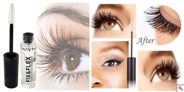 WYNIE Fix & Flex Treatment Mascara - Διαφανή Μάσκαρα για Βλεφαρίδες, Φρύδια & Μαλλιά - Brow & Lash Gel