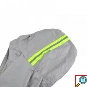 Αδιάβροχη Αναδιπλούμενη Ηλιοπροστασία - Προστατευτικό Κάλυμμα Παρμπρίζ & Καθρεπτών Αυτοκινήτου PEVA Αντιχαρακτικό με Ανακλαστήρες Νυχτός