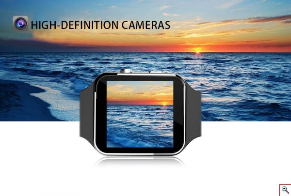 Smart Watch X6 με Κάμερα, Bluetooth και Υποστήριξη Κάρτας SIM - Sport Passometer Smartwatch with Camera 