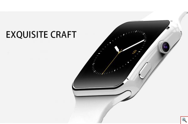 Smart Watch X6 με Κάμερα, Bluetooth και Υποστήριξη Κάρτας SIM - Sport Passometer Smartwatch with Camera 