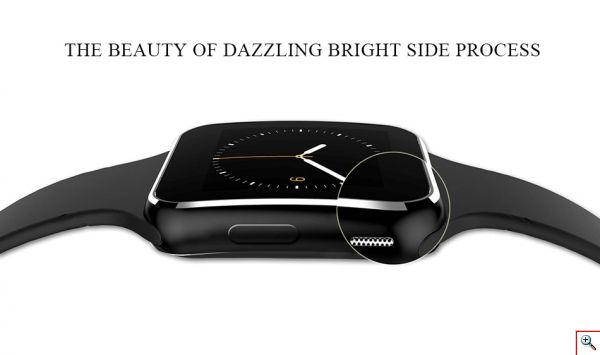 Smart Watch X6 με Κάμερα, Bluetooth και Υποστήριξη Κάρτας SIM - Sport Passometer Smartwatch with Camera 