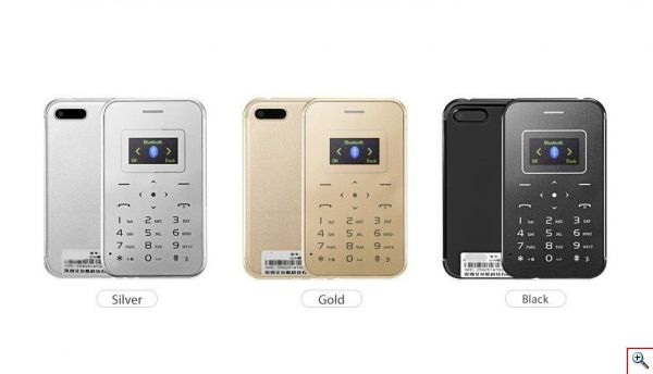 Ultra Mini Κινητό Τηλέφωνο σε Μέγεθος Πιστωτικής Κάρτας – X8