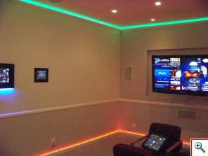 Σετ Αδιάβροχη Ταινία LED 5 μέτρων RGB 5050SMD 14,4W High Power 12V με τηλεχειριστήριο