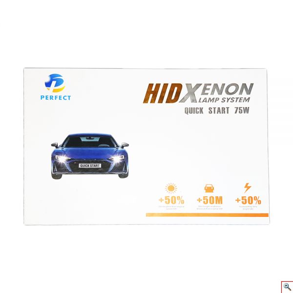 Φώτα XENON Η1 Can Bus 75W Χ5 Quick Start- Πλήρες Kit ΧΕΝΟΝ H.I.D. 6000K