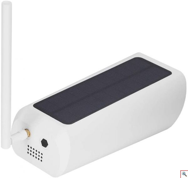Ηλιακή Αδιάβροχη Ασύρματη IP WiFi Κάμερα Full HD 1080p P2P Εξωτερικού Χώρου με Νυχτερινή Λήψη, Ανιχνευτή Κίνησης, Ειδοποίηση στο Κινητό, Μικρόφωνο, Ηχείο, & Micro SD