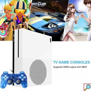 XGAME® HD Ρετρό Παιχνιδομηχανή με 600 Παιχνίδια - 2 Χειριστήρια & Επέκταση με Κάρτα Μνήμης USB, HDMI, RCA - Retro Arcade Game Console